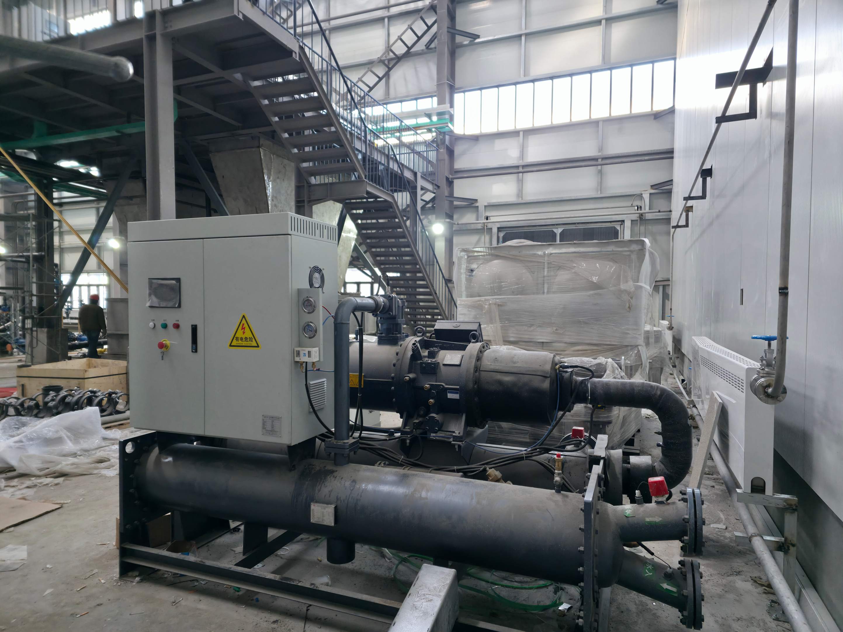Qinghai lithium mine screening machine cooling